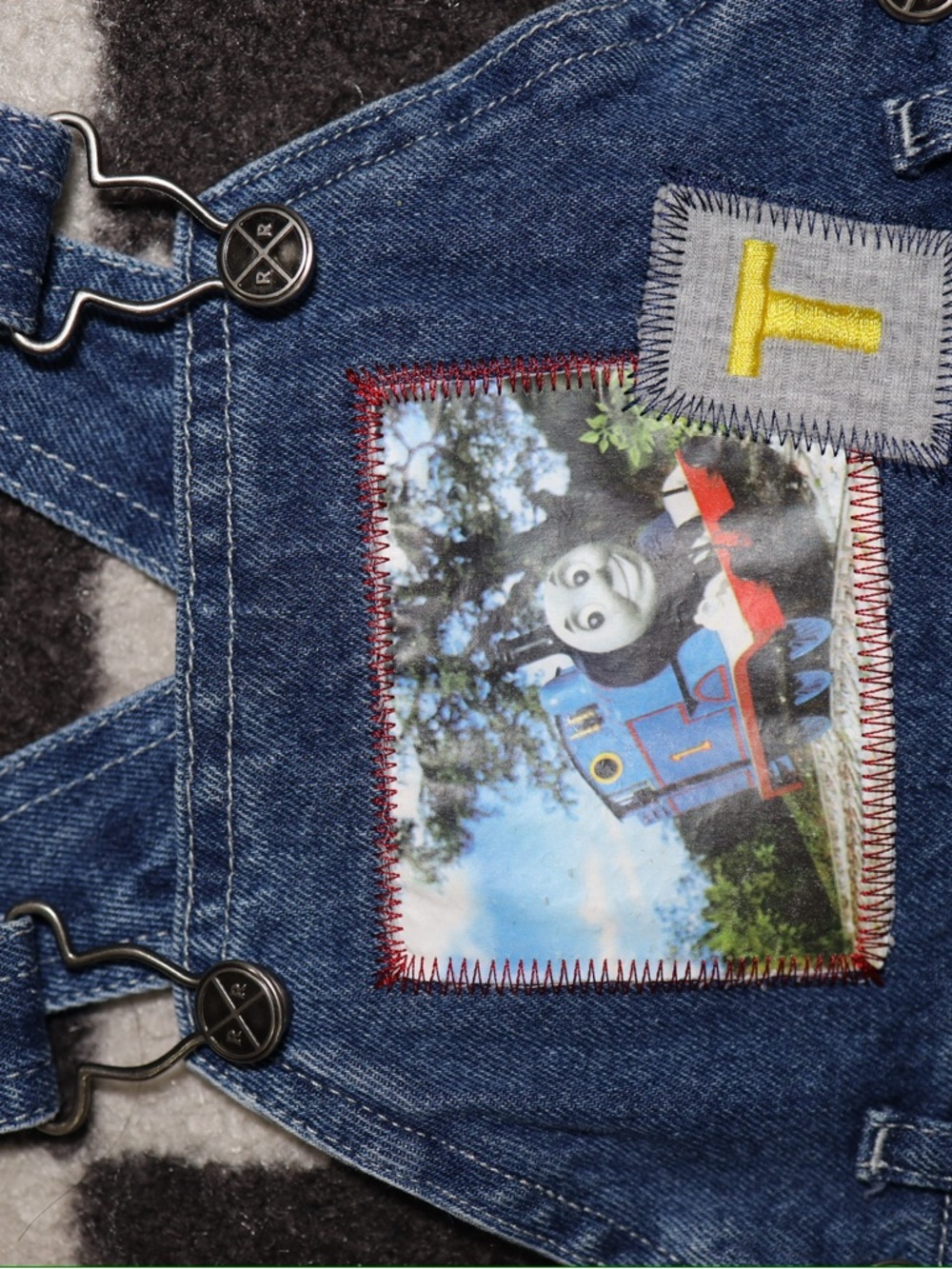 Thomas the Train Overalls - Picture 3 of 4